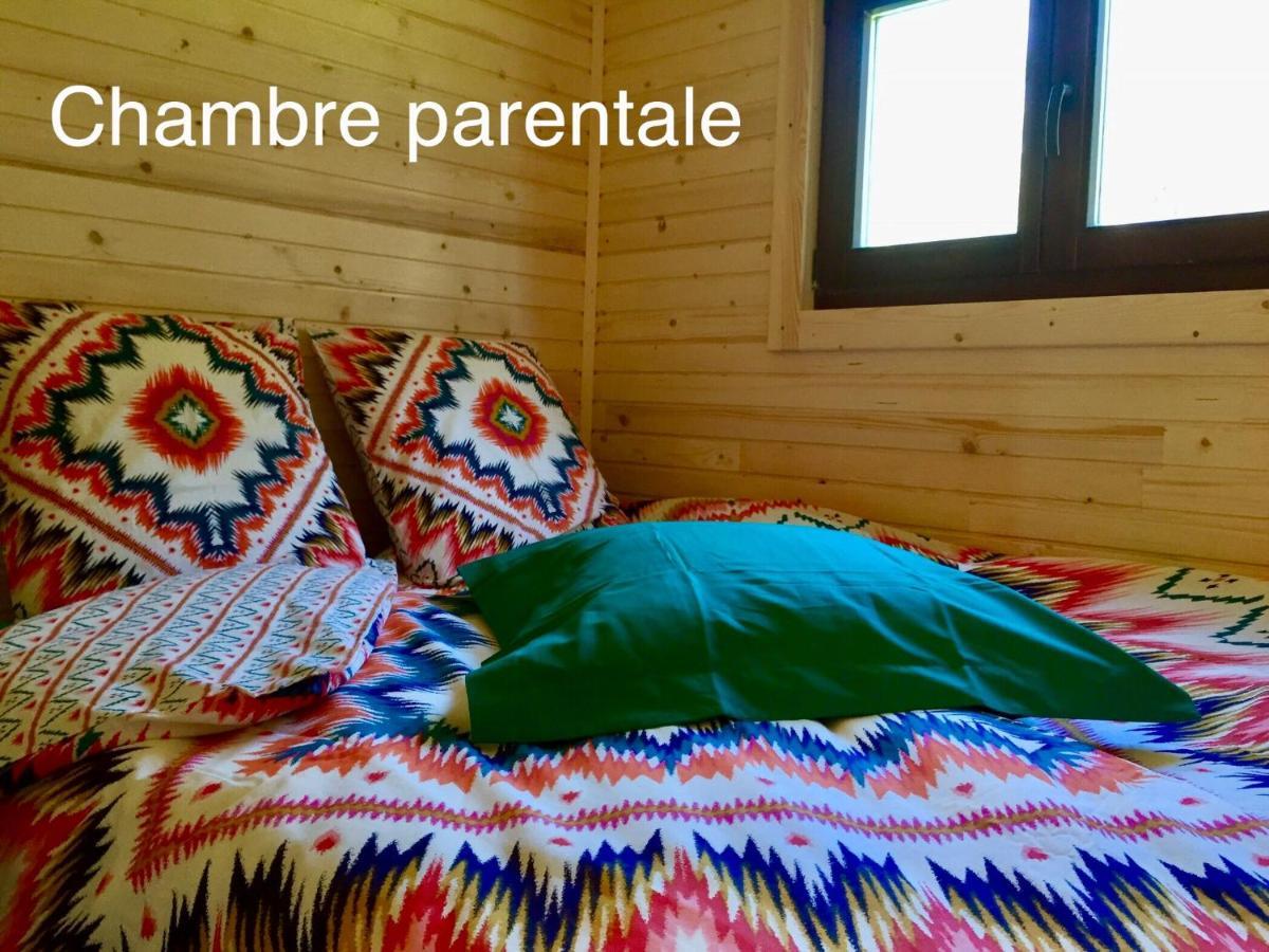 Roulottes Du Chalet Des Pins Rougeou Luaran gambar