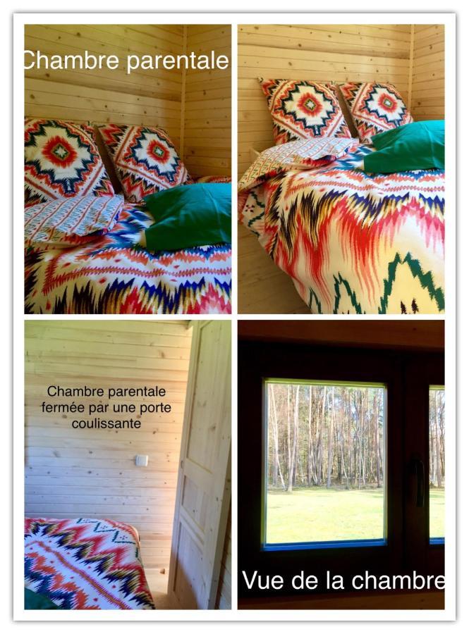 Roulottes Du Chalet Des Pins Rougeou Luaran gambar