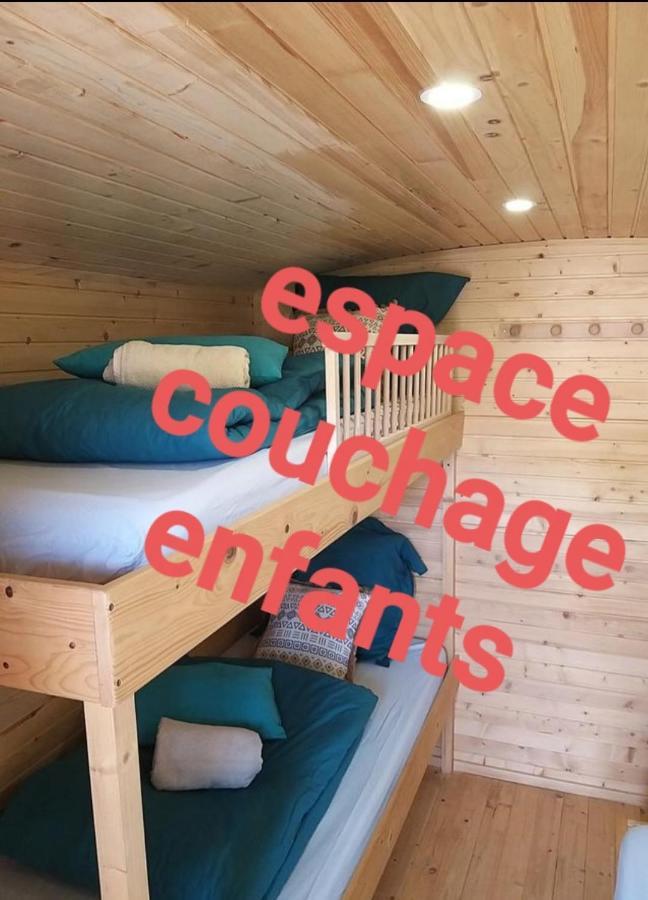 Roulottes Du Chalet Des Pins Rougeou Luaran gambar